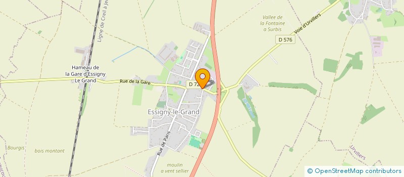 localisation de l'entreprise MONSIEUR ALBERT CORBISET à ESSIGNY-LE-GRAND