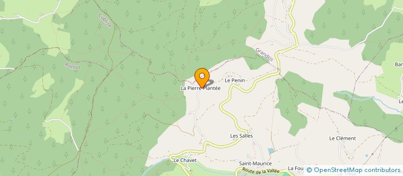 localisation de l'entreprise MONSIEUR ALBERT CORGIER à SAINT JUST D'AVRAY