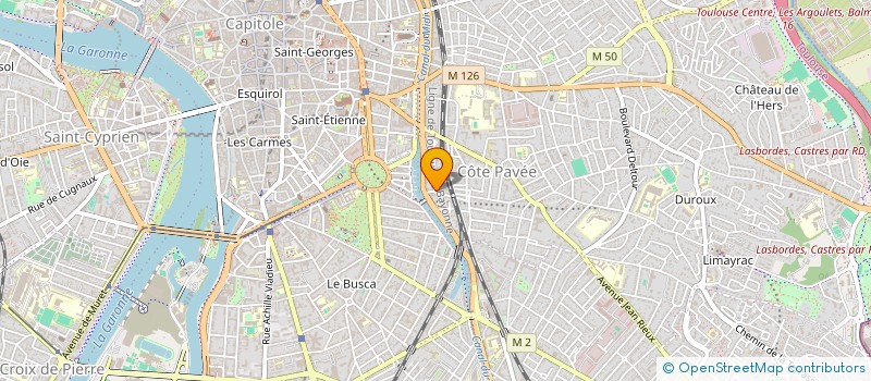 localisation de l'entreprise MONSIEUR ALBERT DAHAN à TOULOUSE