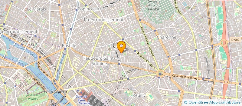 localisation de l'entreprise MONSIEUR ALBERT DAHAN  PARIS