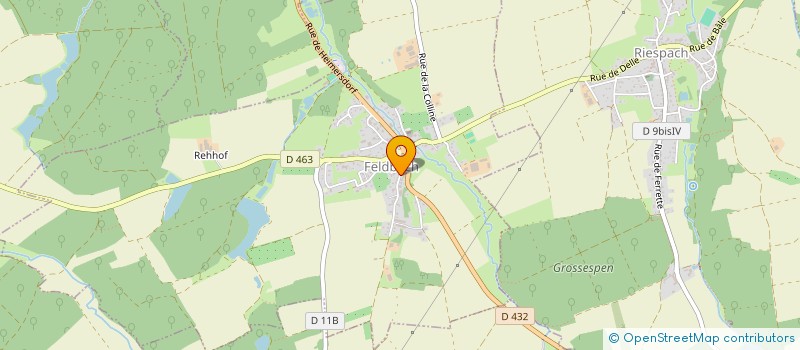 localisation de l'entreprise MONSIEUR ALBERT DATTLER  FELDBACH