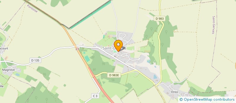 localisation de l'entreprise MONSIEUR ALBERT DE SMEDT  SAINT-GERVAIS