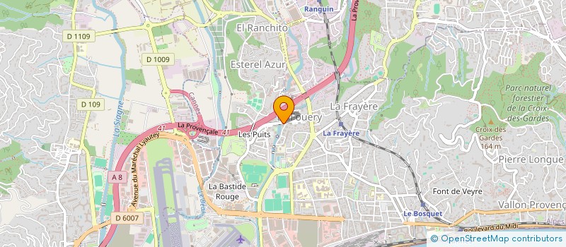 localisation de l'entreprise MONSIEUR ALBERT DEBIT  CANNES