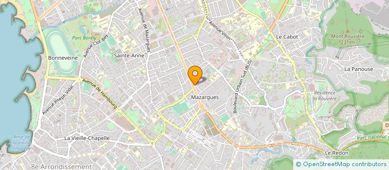 localisation de l'entreprise MONSIEUR ALBERT DELARUE à MARSEILLE