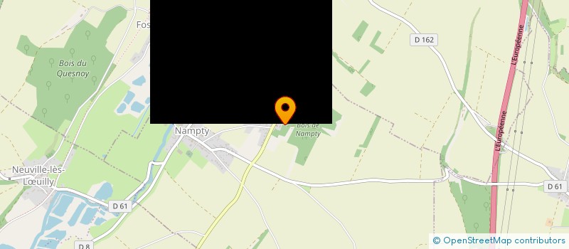 localisation de l'entreprise MONSIEUR ALBERT DELEFOSSE  COURCELLES-SOUS-THOIX