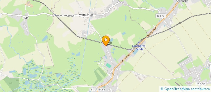 localisation de l'entreprise MONSIEUR ALBERT DEMANET  LANCHERES