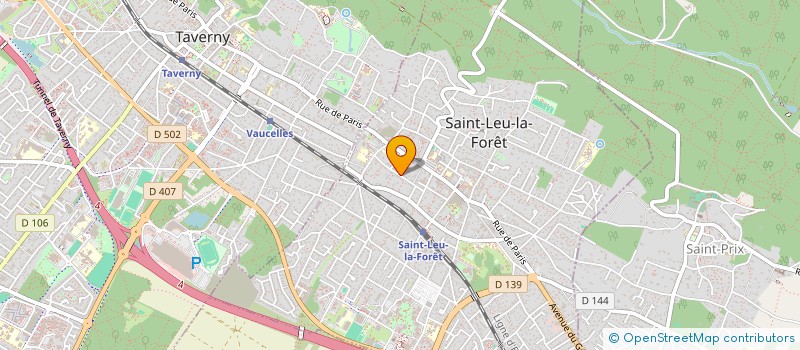 localisation de l'entreprise MONSIEUR ALBERT DENOYELLE à SAINT-LEU-LA-FORET