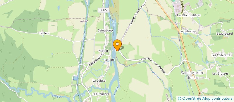 localisation de l'entreprise MONSIEUR ALBERT DUCROT  ARTAIX