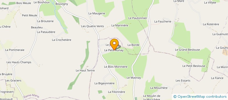 localisation de l'entreprise MONSIEUR ALBERT DURAND à BELFORET-EN-PERCHE