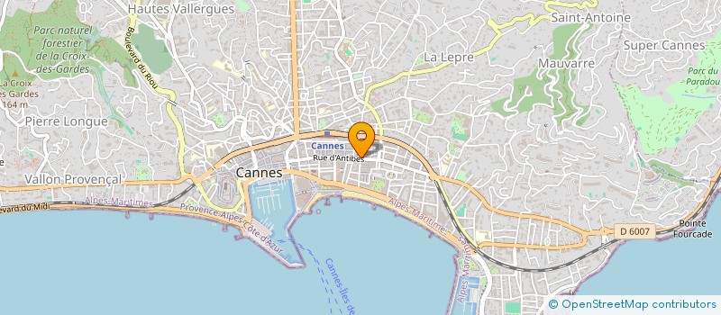 localisation de l'entreprise MONSIEUR ALBERT DURAND à CANNES