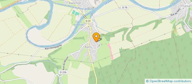 localisation de l'entreprise MONSIEUR ALBERT ELEZ  RANS