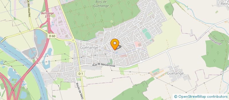 localisation de l'entreprise MONSIEUR ALBERT ERLENBACH  GUENANGE