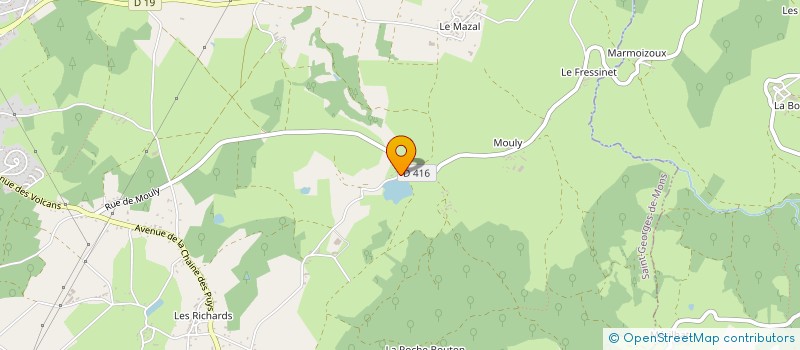 localisation de l'entreprise MONSIEUR ALBERT FAURE à SAINT-GEORGES-DE-MONS