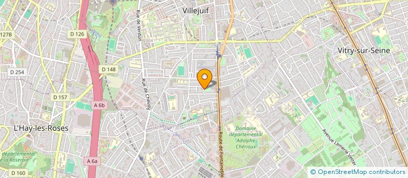 localisation de l'entreprise MONSIEUR ALBERT FAVENNEC à VILLEJUIF
