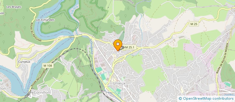 localisation de l'entreprise MONSIEUR ALBERT FEKETE  UNIEUX