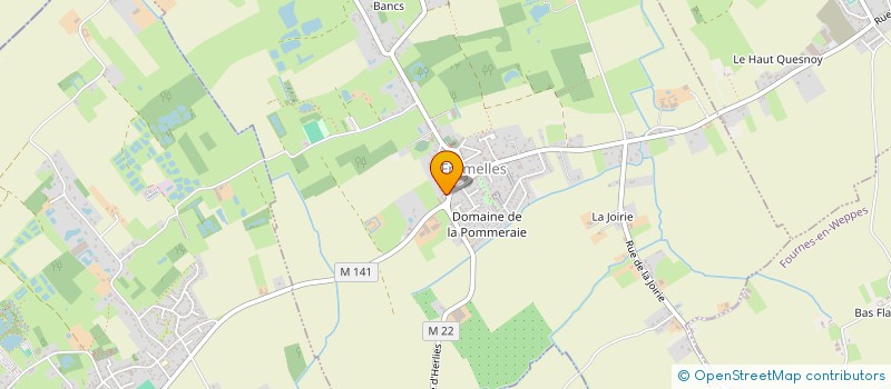 localisation de l'entreprise MONSIEUR ALBERT FERMAUT  FROMELLES