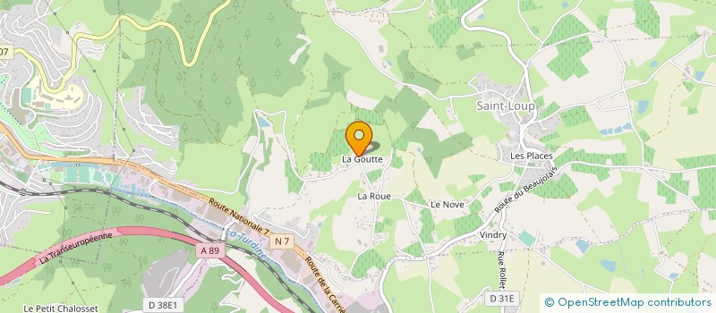 localisation de l'entreprise MONSIEUR ALBERT FLACHE à VINDRY-SUR-TURDINE