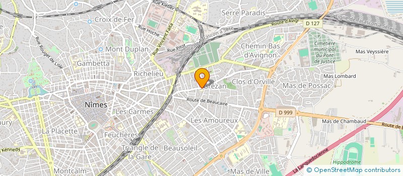 localisation de l'entreprise MONSIEUR ALBERT FORDE  NIMES