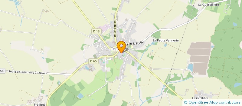 localisation de l'entreprise MONSIEUR ALBERT FORGET  LEGE