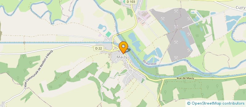 localisation de l'entreprise MONSIEUR ALBERT FOUGERES à PONTAVERT