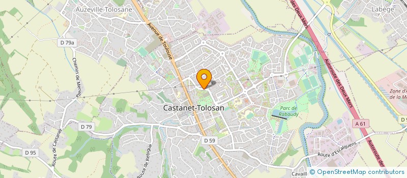 localisation de l'entreprise MONSIEUR ALBERT GARCIA à CASTANET-TOLOSAN