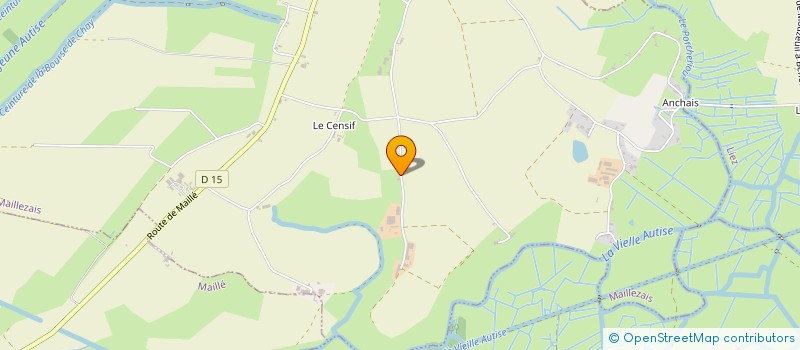 localisation de l'entreprise MONSIEUR ALBERT GARREAU  MAILLEZAIS