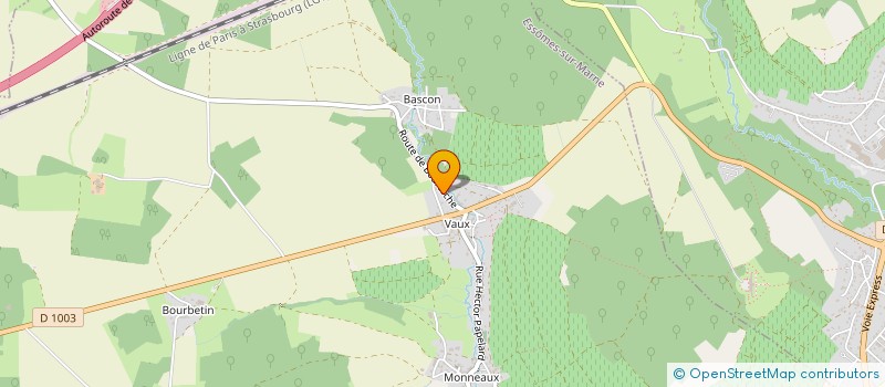 localisation de l'entreprise MONSIEUR ALBERT GAULLIER à ESSOMES SUR MARNE