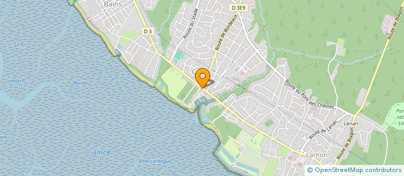 localisation de l'entreprise MONSIEUR ALBERT GAUTHERON  LANTON