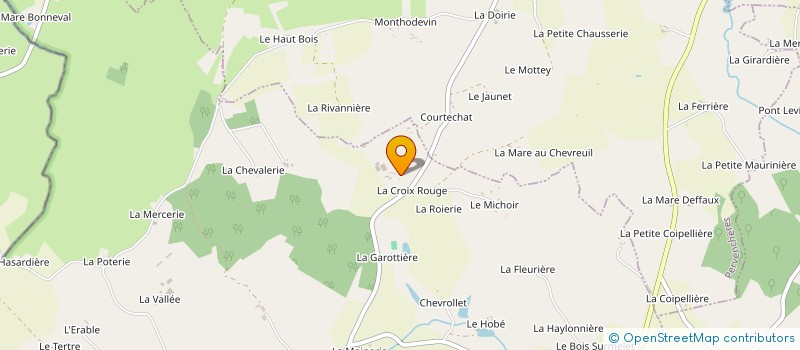 localisation de l'entreprise MONSIEUR ALBERT GAUTRET à MONTGAUDRY