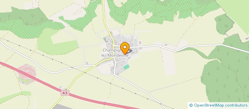 localisation de l'entreprise MONSIEUR ALBERT GERARD  CHAMPIGNOL-LEZ-MONDEVILLE