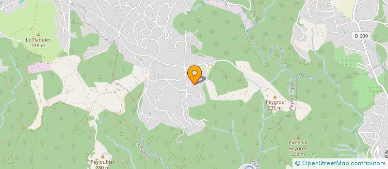 localisation de l'entreprise MONSIEUR ALBERT GHIRARDINI  PEYMEINADE