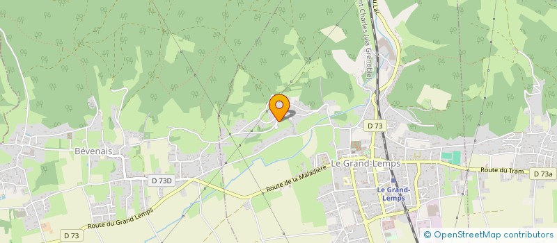 localisation de l'entreprise MONSIEUR ALBERT GIGAREL  LE GRAND-LEMPS