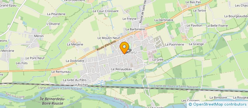 localisation de l'entreprise MONSIEUR ALBERT GORDO-FINESTRES à VAIR-SUR-LOIRE