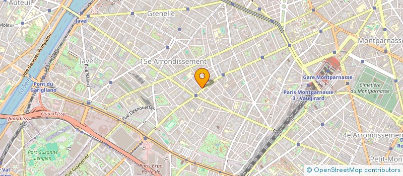 localisation de l'entreprise MONSIEUR ALBERT GOUTAGNY  PARIS