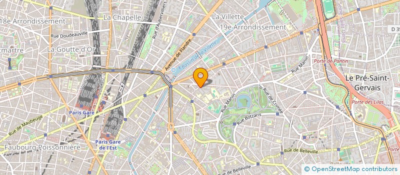 localisation de l'entreprise MONSIEUR ALBERT GOZLAN  PARIS