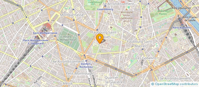 localisation de l'entreprise MONSIEUR ALBERT GREGOIRE  PARIS