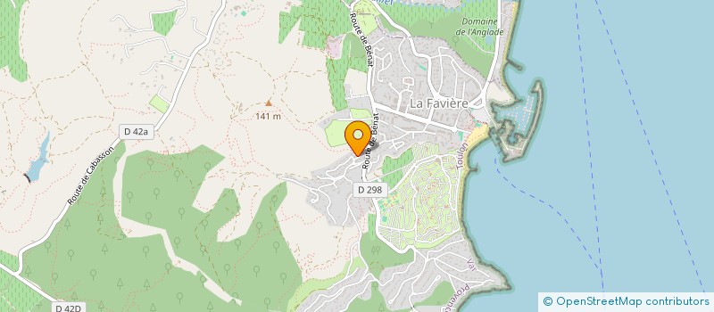 localisation de l'entreprise MONSIEUR ALBERT GROSSENS  BORMES-LES-MIMOSAS