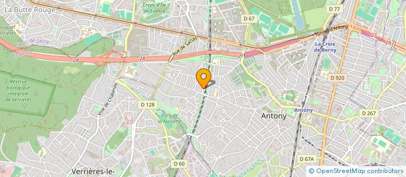 localisation de l'entreprise MONSIEUR ALBERT GUIHAIRE à ANTONY