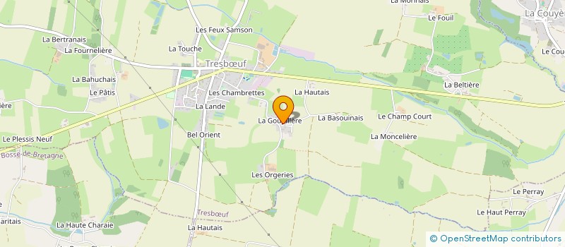 localisation de l'entreprise MONSIEUR ALBERT GUIHEUX  TRESBUF