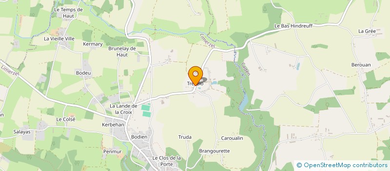 localisation de l'entreprise MONSIEUR ALBERT GUILLOUZOUIC  LIMERZEL