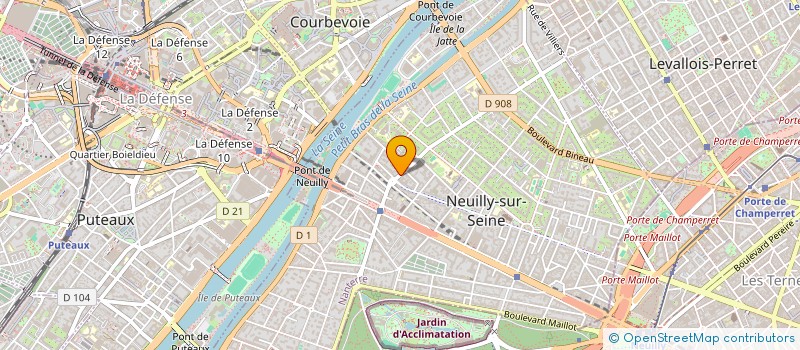 localisation de l'entreprise MONSIEUR ALBERT HAKIME à NEUILLY-SUR-SEINE