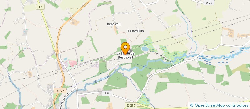 localisation de l'entreprise MONSIEUR ALBERT HAMON  SAINT-CLEMENT-RANCOUDRAY