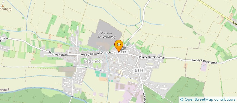 localisation de l'entreprise MONSIEUR ALBERT HARTWEG à BETSCHDORF