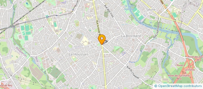 localisation de l'entreprise MONSIEUR ALBERT HOGNON à NANTES