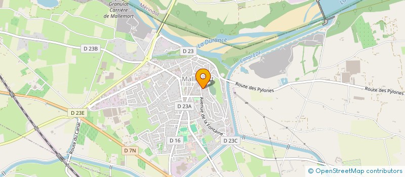 localisation de l'entreprise MONSIEUR ALBERT JACQUEMUS  MALLEMORT