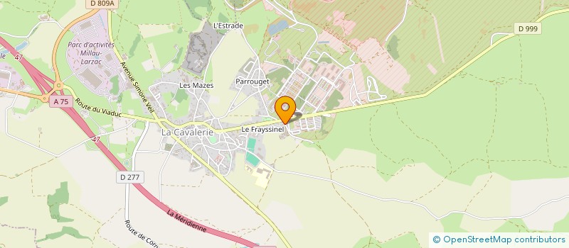 localisation de l'entreprise MONSIEUR ALBERT JEAN  SAINT-JEAN-DU-BRUEL