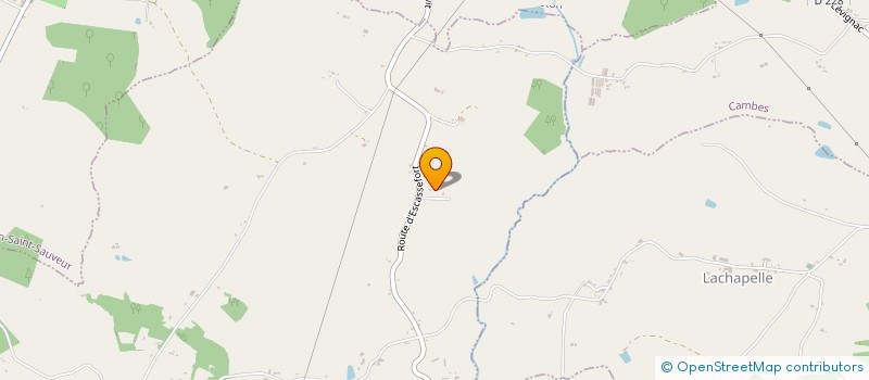 localisation de l'entreprise MONSIEUR ALBERT JOCAL  MONTIGNAC-TOUPINERIE