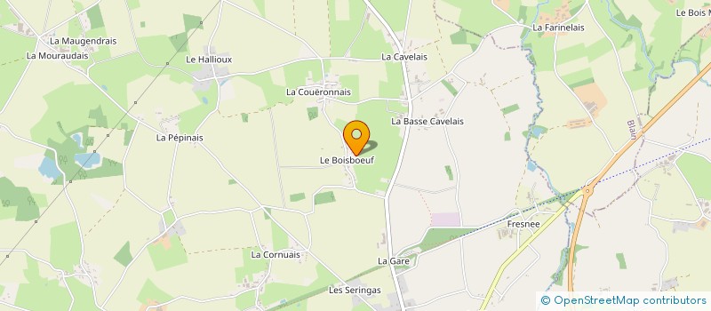 localisation de l'entreprise MONSIEUR ALBERT JOEY  BOUVRON