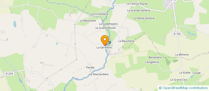 localisation de l'entreprise MONSIEUR ALBERT JOHAN  LARCHAMP