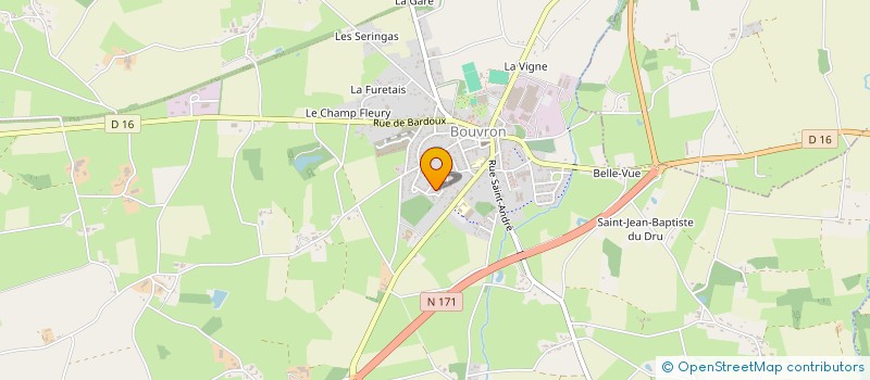 localisation de l'entreprise MONSIEUR ALBERT JUDIC  BLAIN